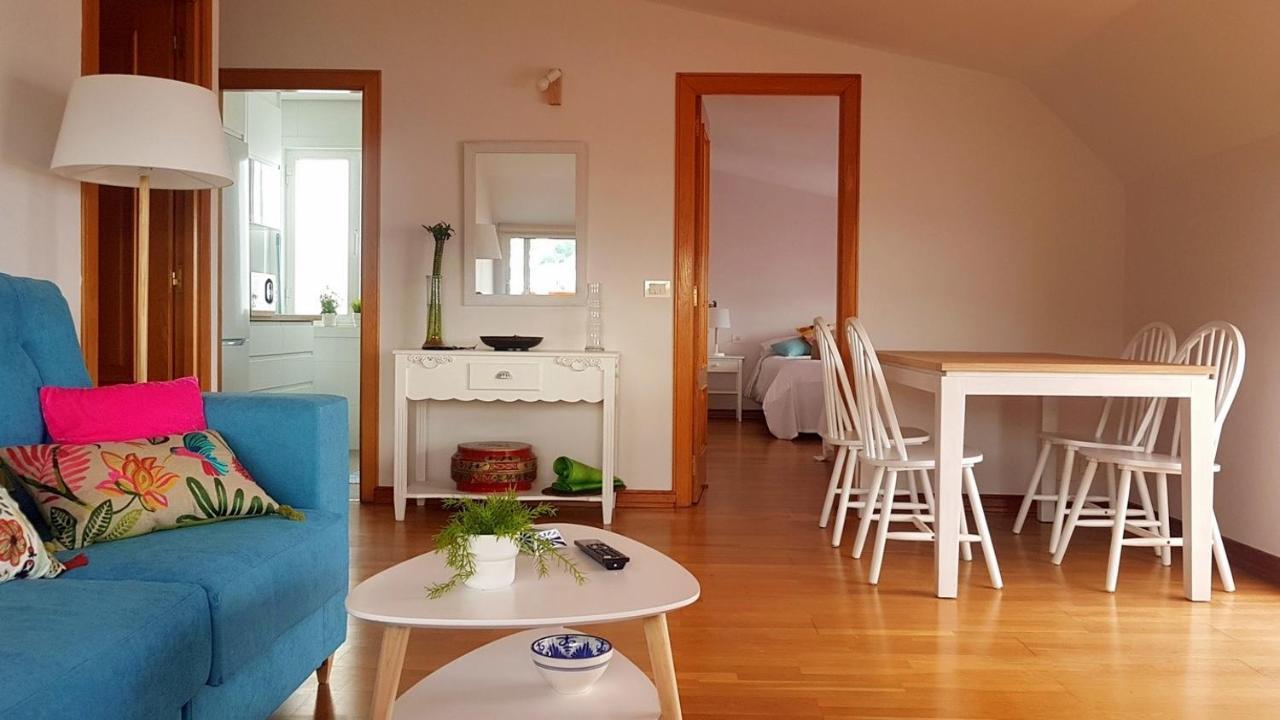 Exclusivo Atico Baiona Con Garaje Apartment Exterior photo