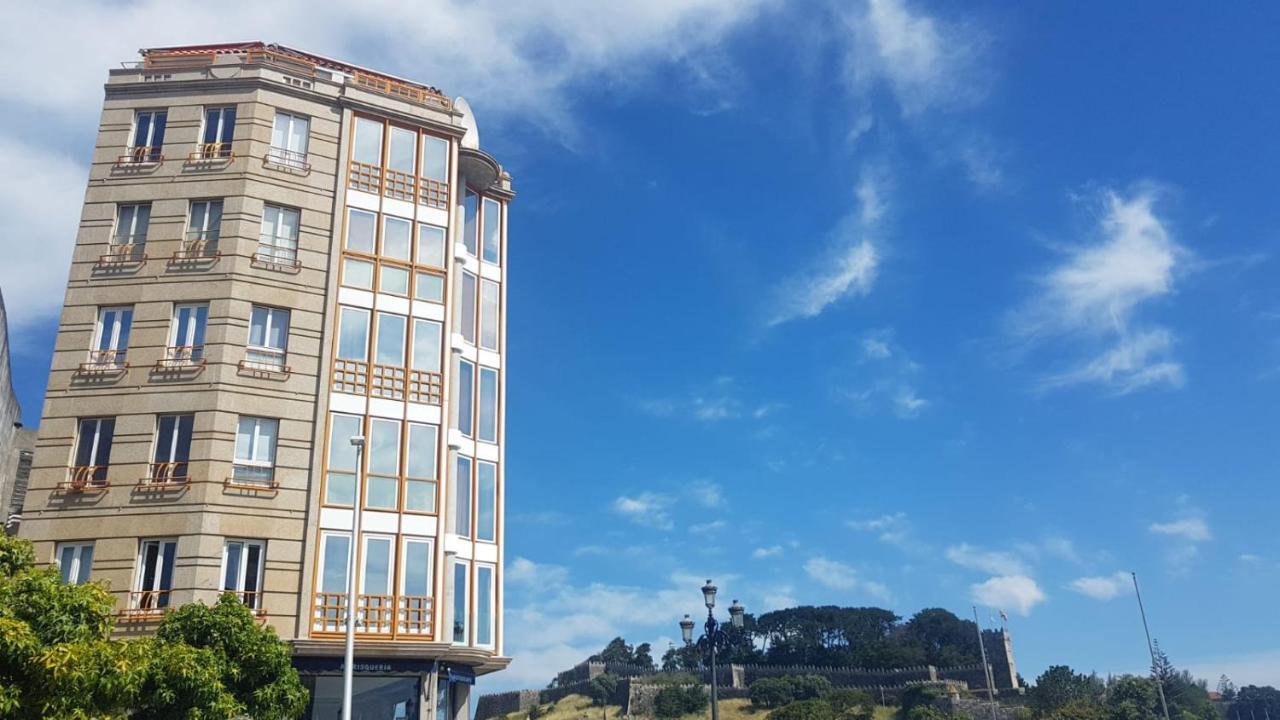 Exclusivo Atico Baiona Con Garaje Apartment Exterior photo